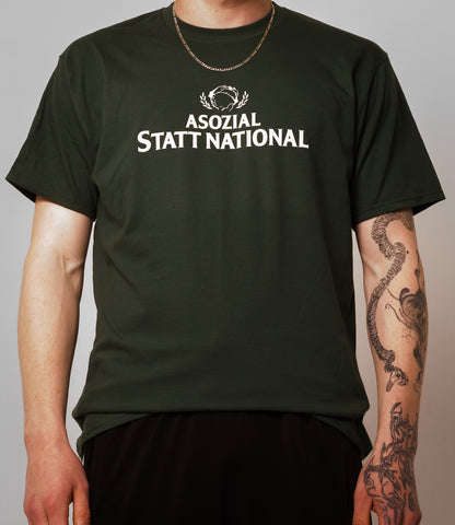 Asozial Shirt "Grün"