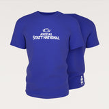 Asozial Shirt Blau